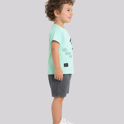 Baby Boy's T-Shirt & Short Set – image 2