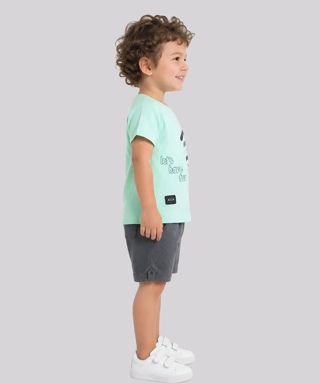 Baby Boy's T-Shirt & Short Set – image 2