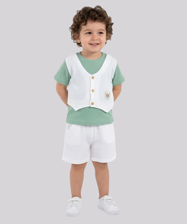 Baby Boy's T-Shirt & Shorts Set