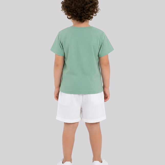 Baby Boy's T-Shirt & Shorts Set – image 2