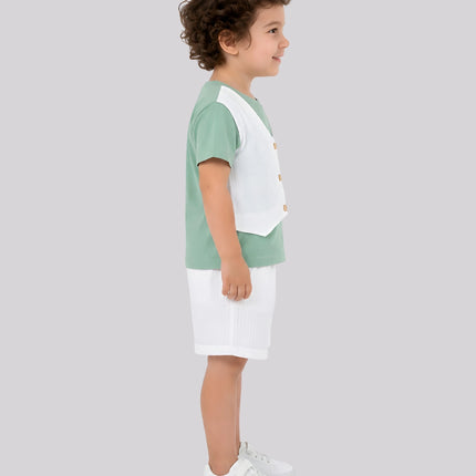 Baby Boy's T-Shirt & Shorts Set – image 3