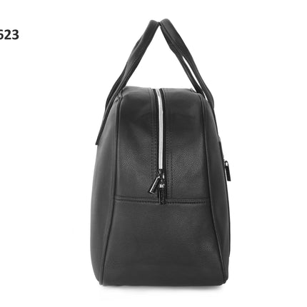 Nautica Zip Closure Leatherette Unisex Duffel Bag-xpressionsstyle