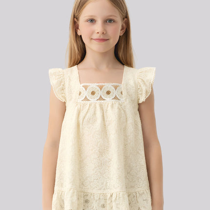 Girl's Embroidered Top