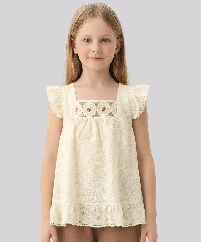 Girl's Embroidered Top
