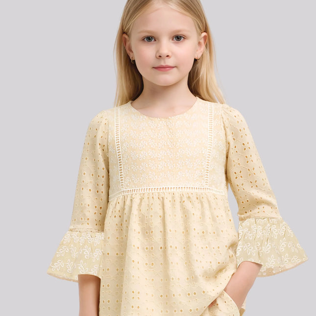 Girl's Embroidered Top