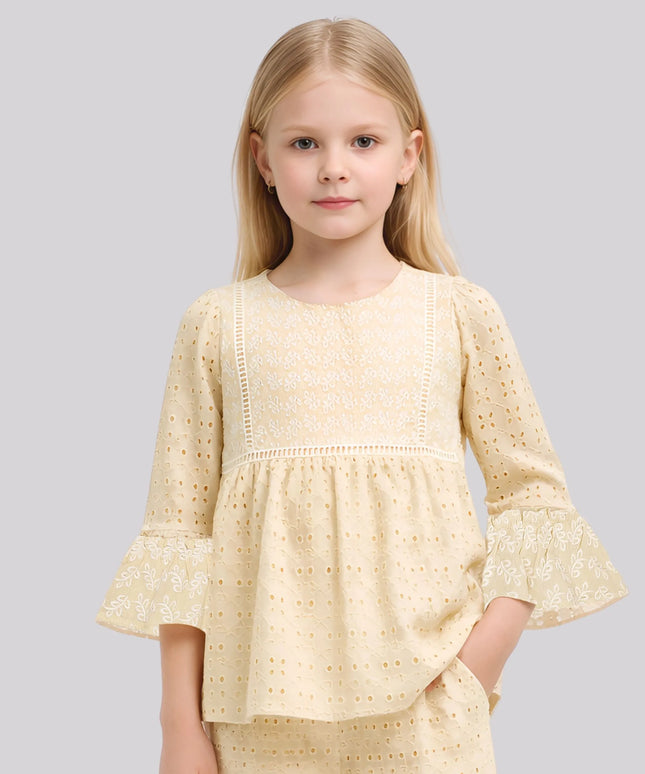 Girl's Embroidered Top