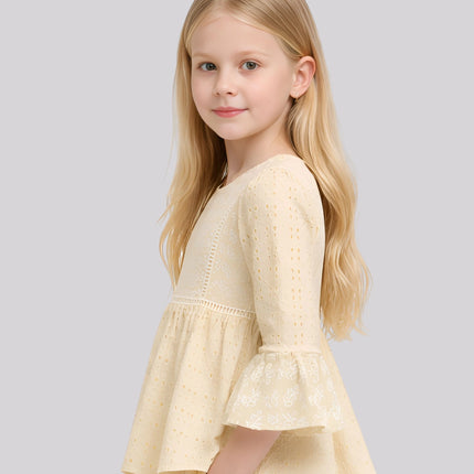 Girl's Embroidered Top – image 3