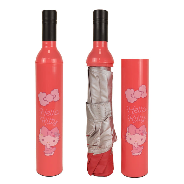 Hello Kitty Umbrellas For Kids with Matching Bottle Cases-xpressionsstyle