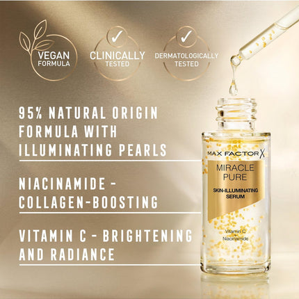 Max Factor Miracle Pure Vitamin C Skin-Illuminating Serum 30ml-xpressionsstyle