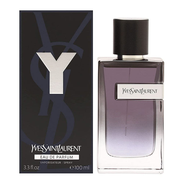 Yves Saint Laurent Eau de Parfum bottle and packaging on a white background-xpressionstyle