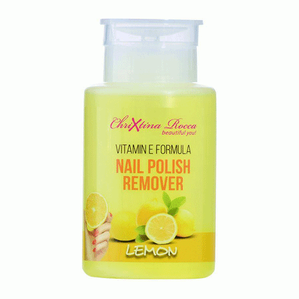 Chrixtina Rocca Nail Polish Remover Lemon 200ml-xpressionsstyle
