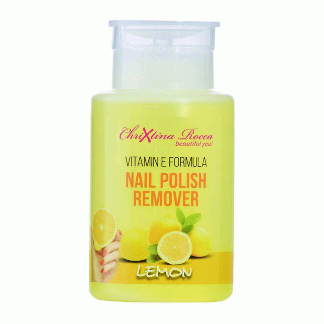 Chrixtina Rocca Nail Polish Remover Lemon 200ml-xpressionsstyle