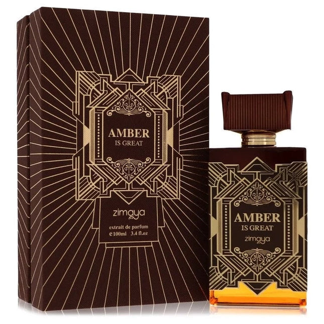 Afnan Zimaya Amber Is Great Unisex EDP 100ml-Impulse Warehouse UAE