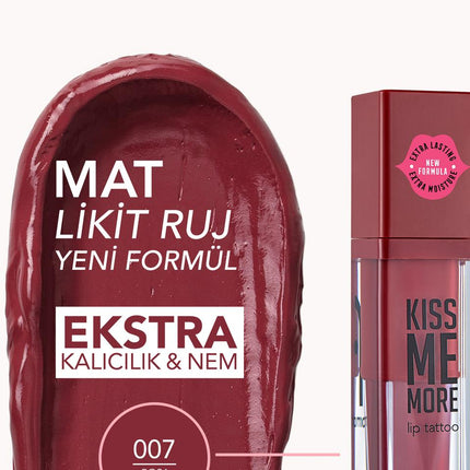 Flormar Kiss Me More Lip Tattoo Lipstick-xpressionsstyle