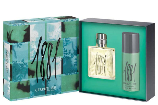 Cerruti 1881 Pour Homme EDT 100ml + Deo 150ml Gift Set-Impulse Warehouse UAE