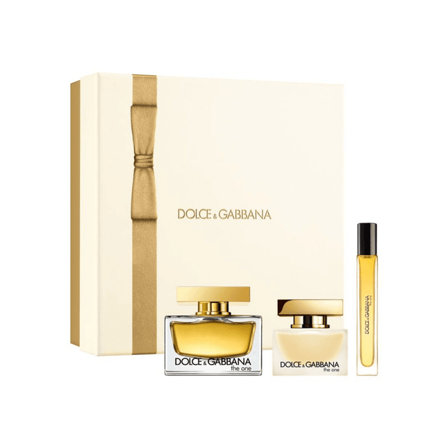 مجموعة هدايا عطر ذا ون النسائي من دولتشي آند غابانا