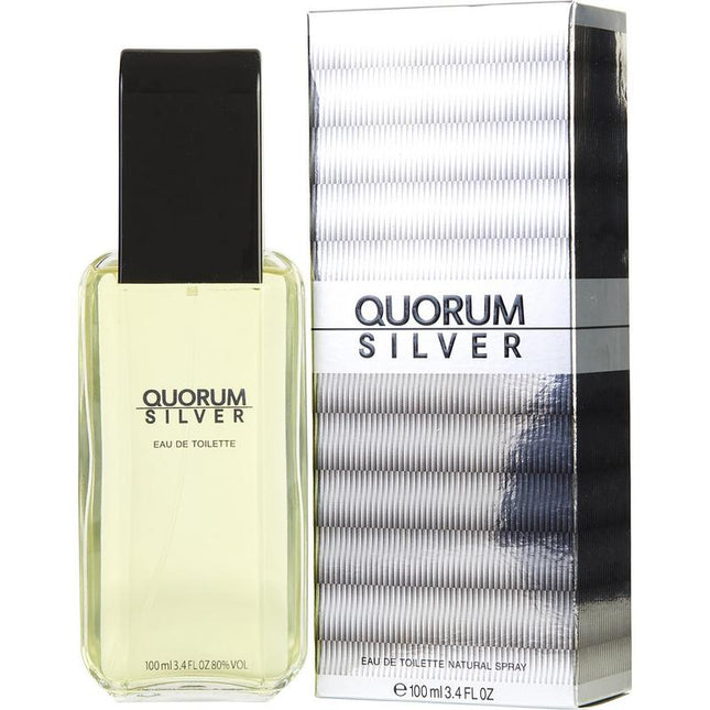 Antonio Puig Quorum Silver for Men EDT 100ml-Impulse Warehouse UAE