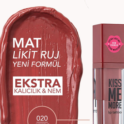 Flormar Kiss Me More Lip Tattoo Lipstick-xpressionsstyle