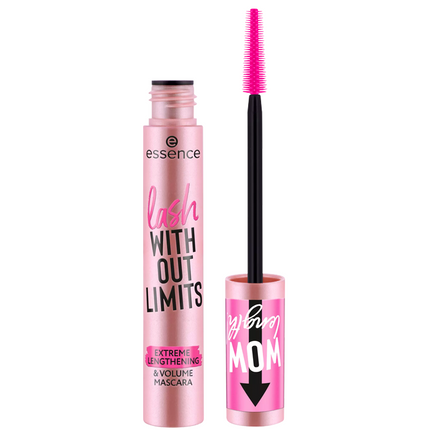 Essence - Mascara Without Limits Extreme Lengthening & Volume - 01 Black-xpressionsstyle