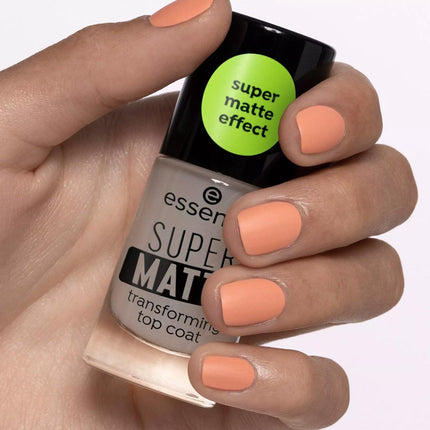 Essence Super Matte Transforming top coat 8ml-xpressionsstyle