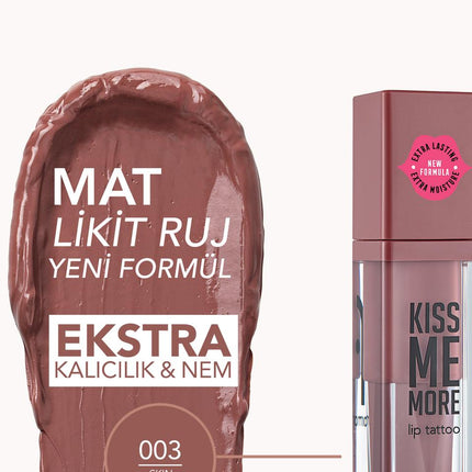 Flormar Kiss Me More Lip Tattoo Lipstick-xpressionsstyle