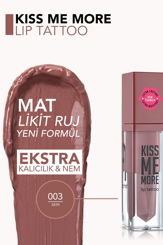 Flormar Kiss Me More Lip Tattoo Lipstick-xpressionsstyle