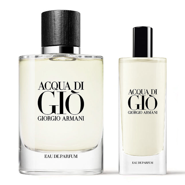 Giorgio Armani Acqua Di Gio (M) Set EDP 75ml + EDP 15ml-Impulse Warehouse UAE