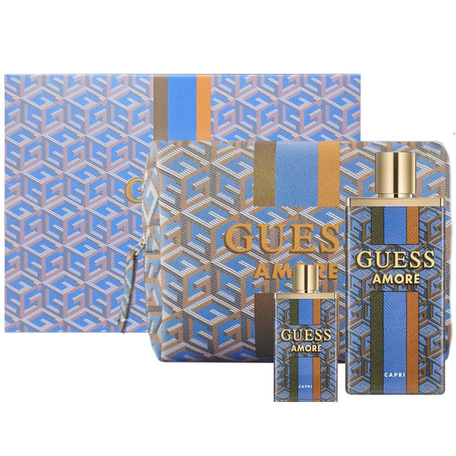 Guess Amore Capri طقم هدايا للجنسين ماء تواليت 100 مل