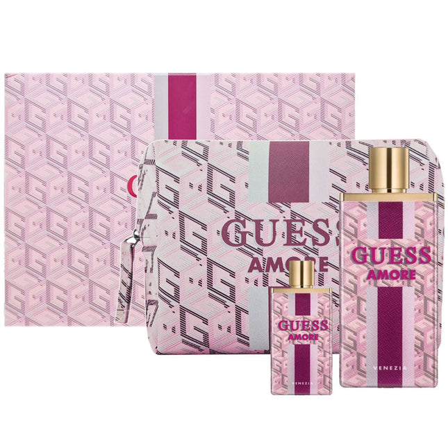 GUESS Amore Venezia طقم هدايا للنساء ماء تواليت 100 مل