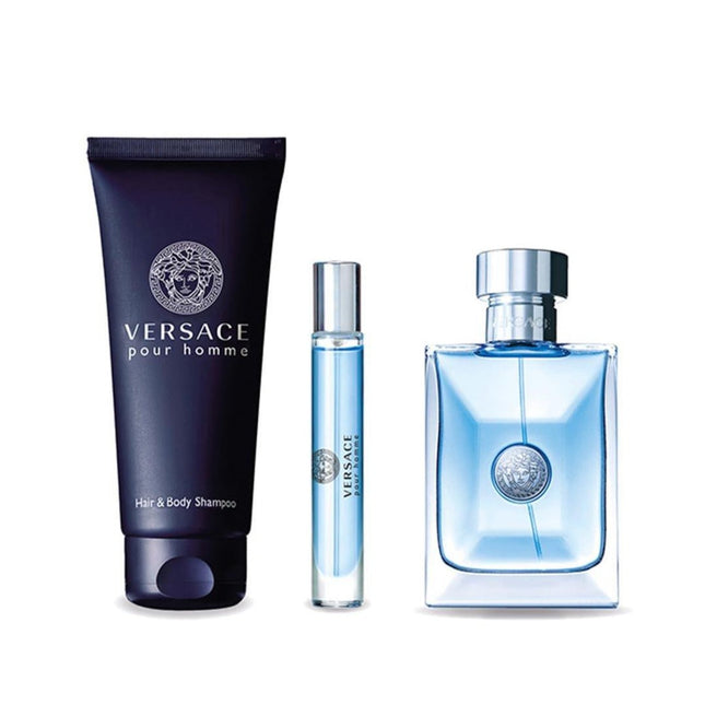 Versace Men's Pour Homme Gift Set Fragrances EDT-Impulse Warehouse UAE