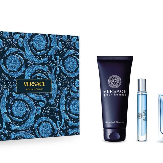 Versace Men's Pour Homme Gift Set Fragrances EDT-xpressionsstyle
