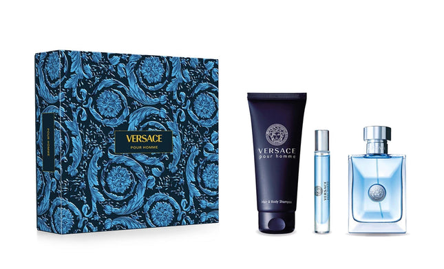 Versace Men's Pour Homme Gift Set Fragrances EDT-Impulse Warehouse UAE