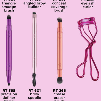 Real Techniques Double Time Brush + Lash Set