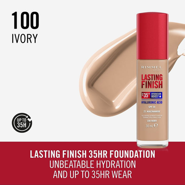 Rimmel London Lasting Finish Hydration Foundation-xpressionsstyle