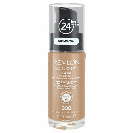 Revlon Colorstay makeup Normal/Dry with Pump Natural Tan 330-xpressionsstyle