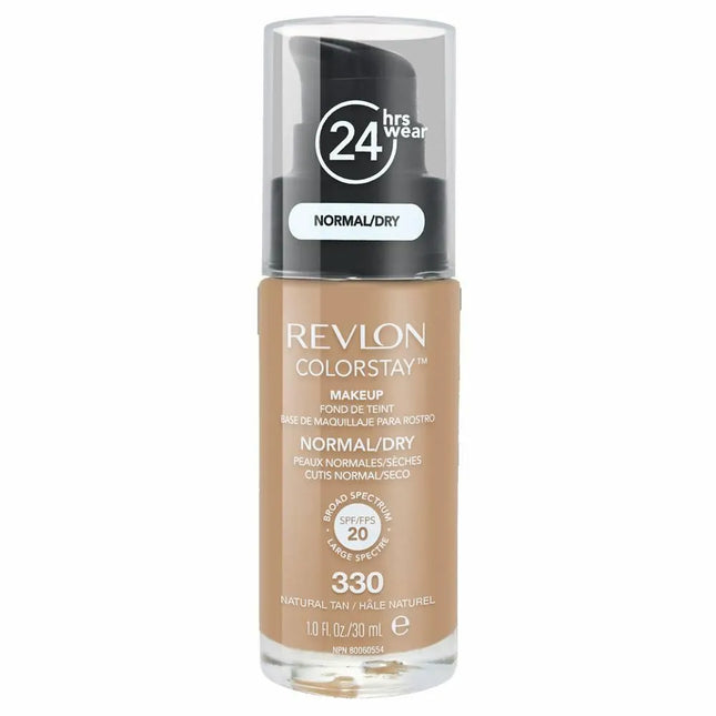 Revlon Colorstay makeup Normal/Dry with Pump Natural Tan 330-Impulse Warehouse UAE