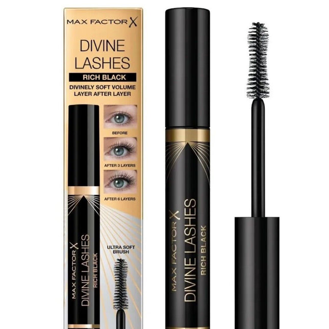 Max Factor Masterpiece Divine Lashes Mascara - Rich Black-xpressionsstyle