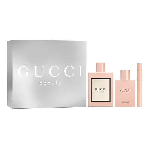 Gucci Bloom for Women EDP 100ml + EDP 10ml + BL 100ml Gift Set-Impulse Warehouse UAE